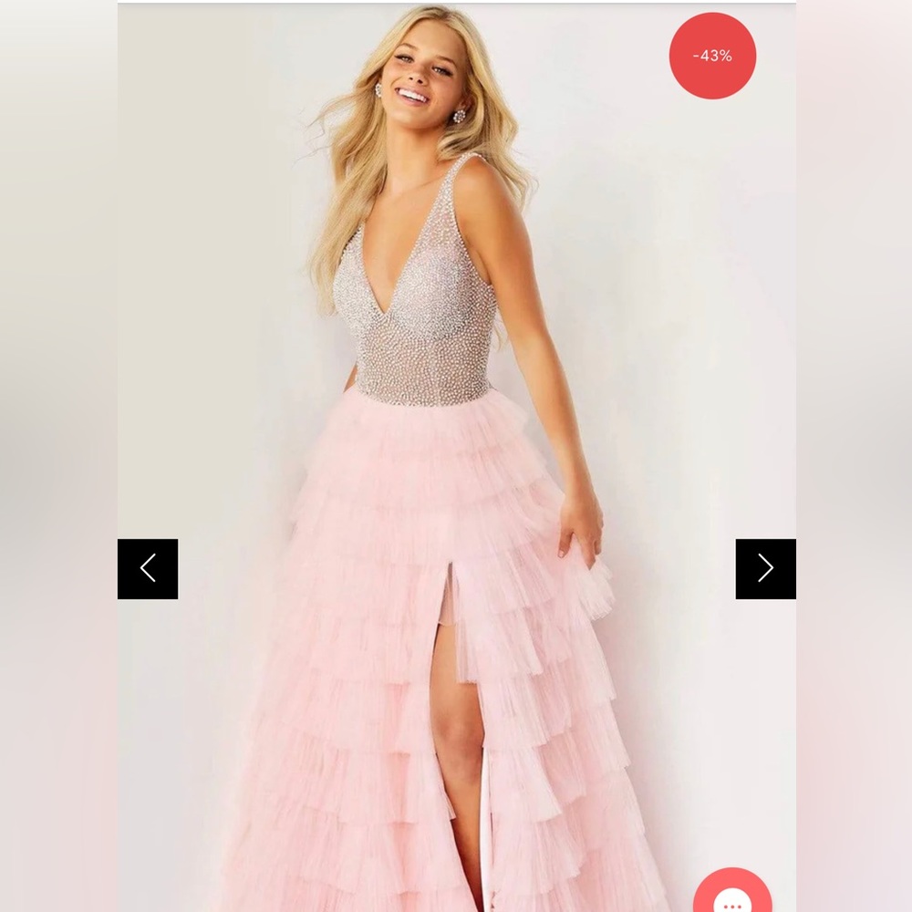 Jovani 07235 lilac size 6 NWT brand new never worn never altered before